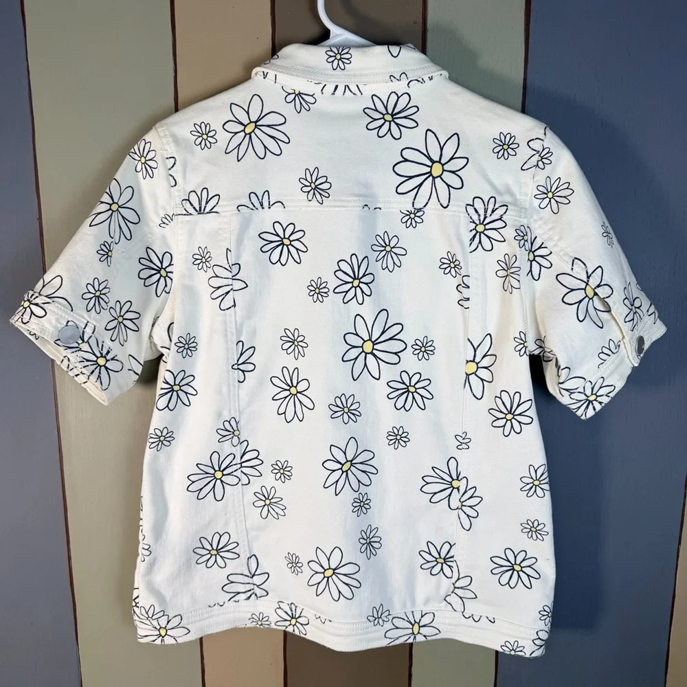 Daisy Denim Jacket-Size:Small - Picture 2 of 8
